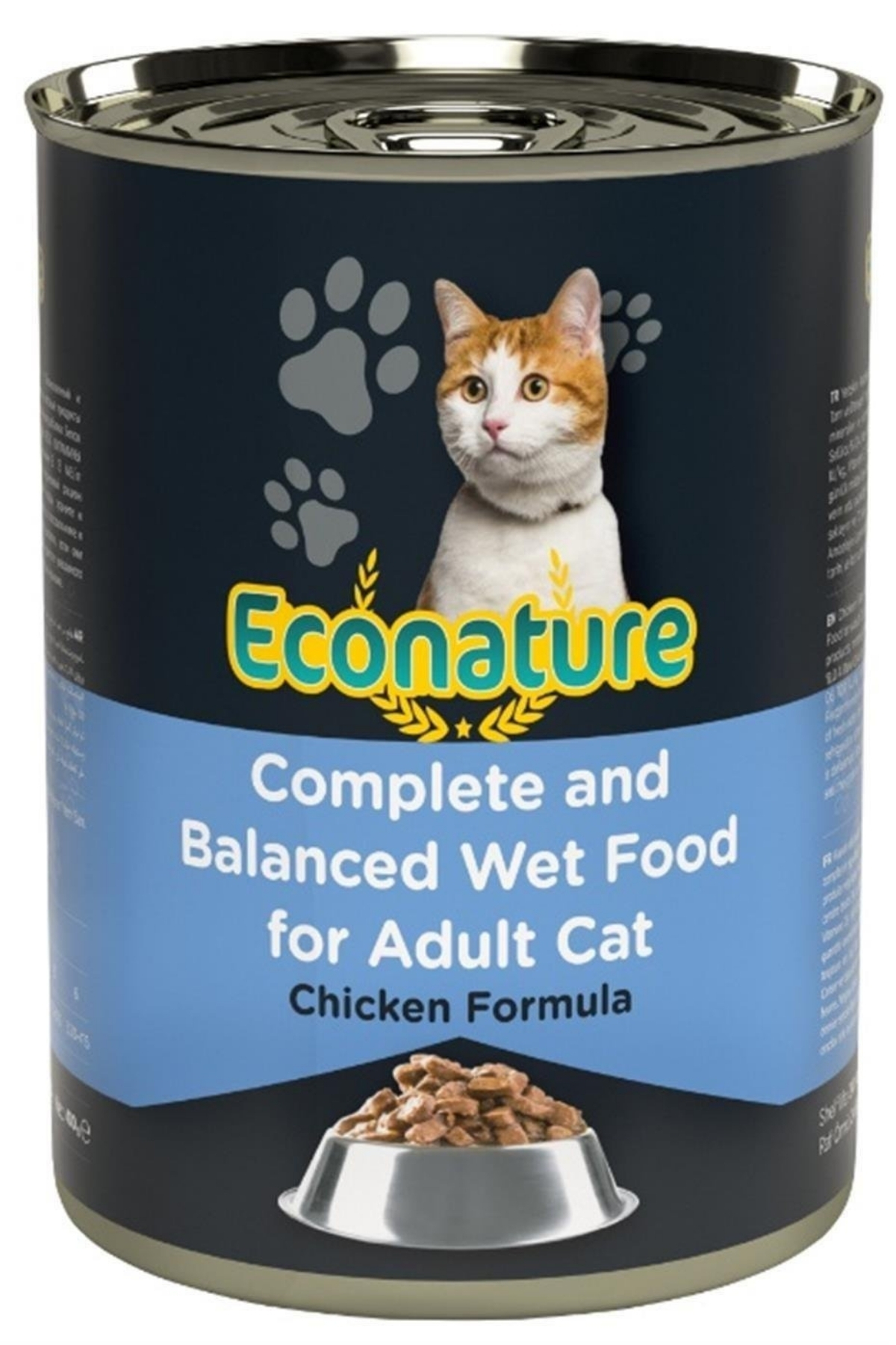Econature Tavuklu Yetişkin Kedi Konservesi 400 Gr Econature Tavuklu Yetişkin Kedi Konservesi 400 Gr