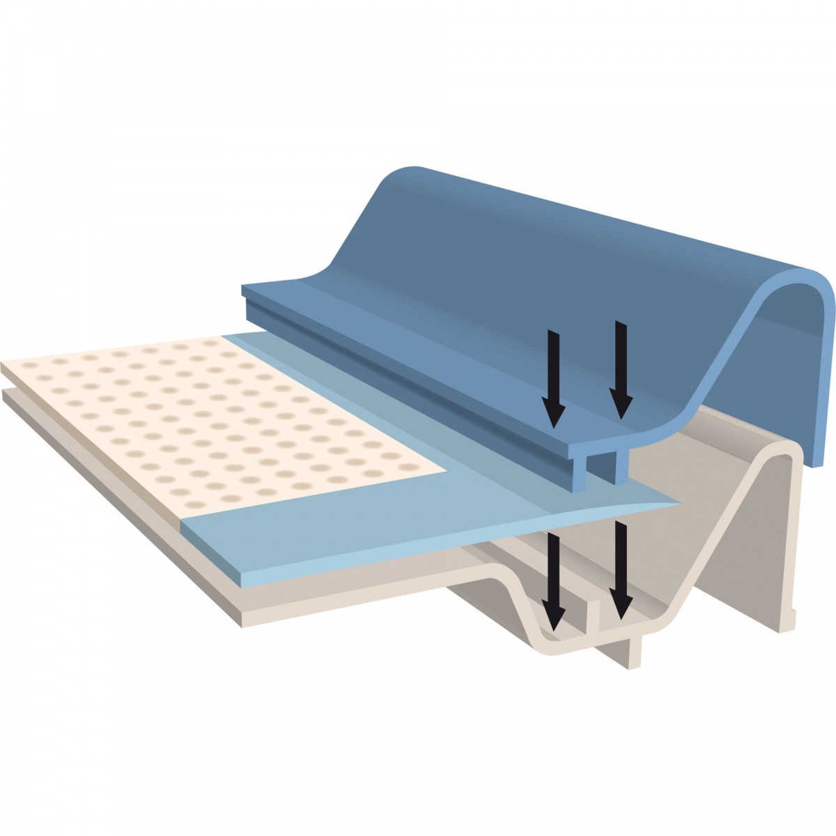 Egıtım Pedı Altlıgı+10 Ped Med 63X47X5Cm Egıtım Pedı Altlıgı+10 Ped Med 63X47X5Cm