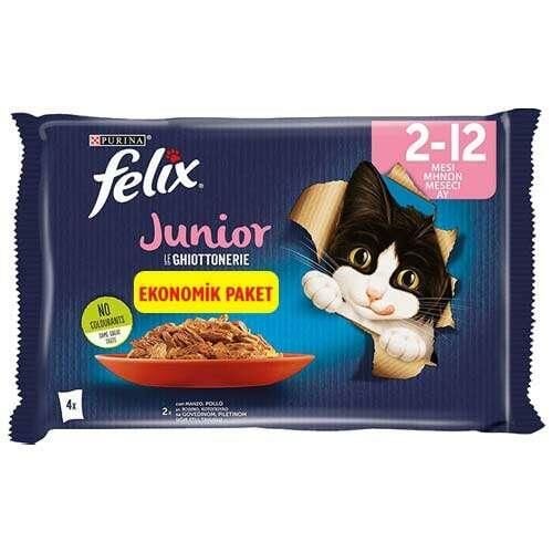 Felıx Multıpack Junıor Pouch 4X85Gr