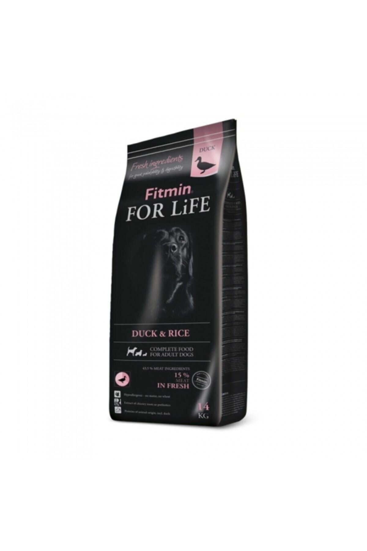 Fitmin For Life %15 Taze Ördek Etli Yetişkin Köpek Maması 2,5 Kg