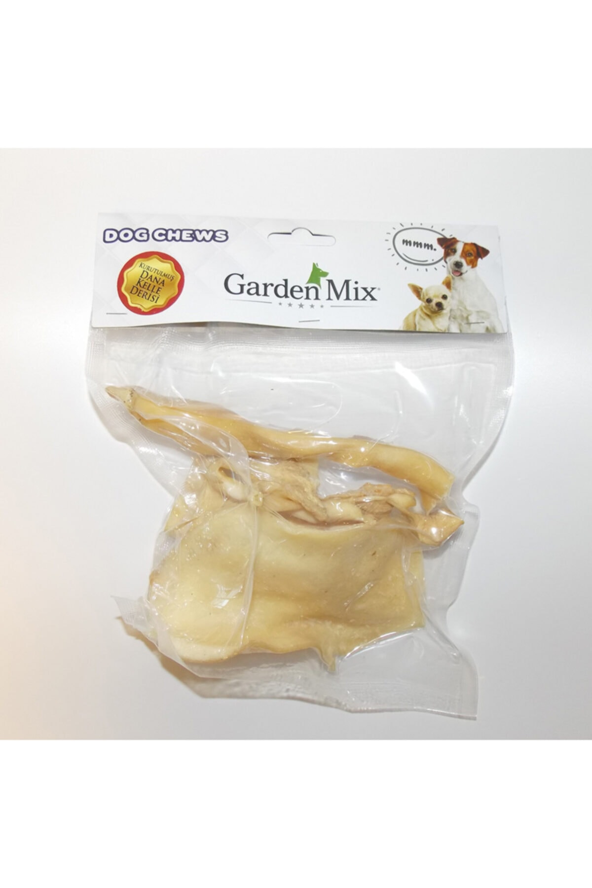 Garden Mıx Kurutulmuş Dana Kelle Derisi Beyaz100g