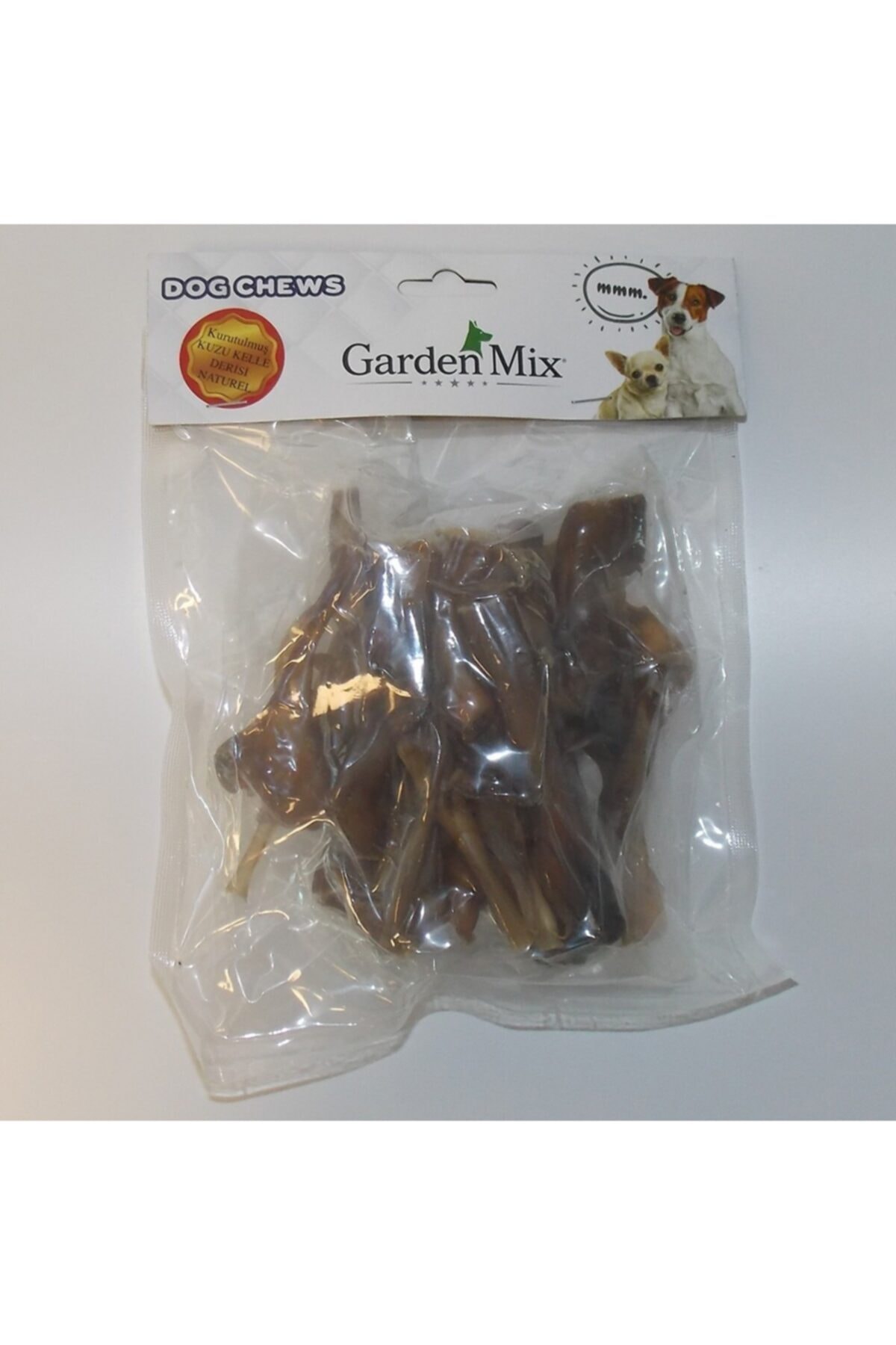 Garden Mıx Kurutulmuş Kuzu Kelle Deri Naturel100 G