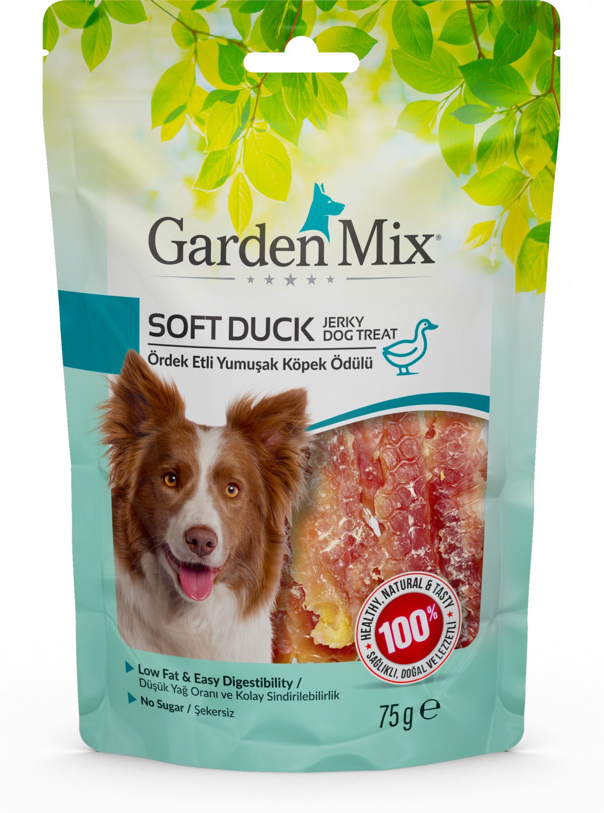 Garden Mix Ördek Etli Yumuşak Köpek Ödülü  75 Gr