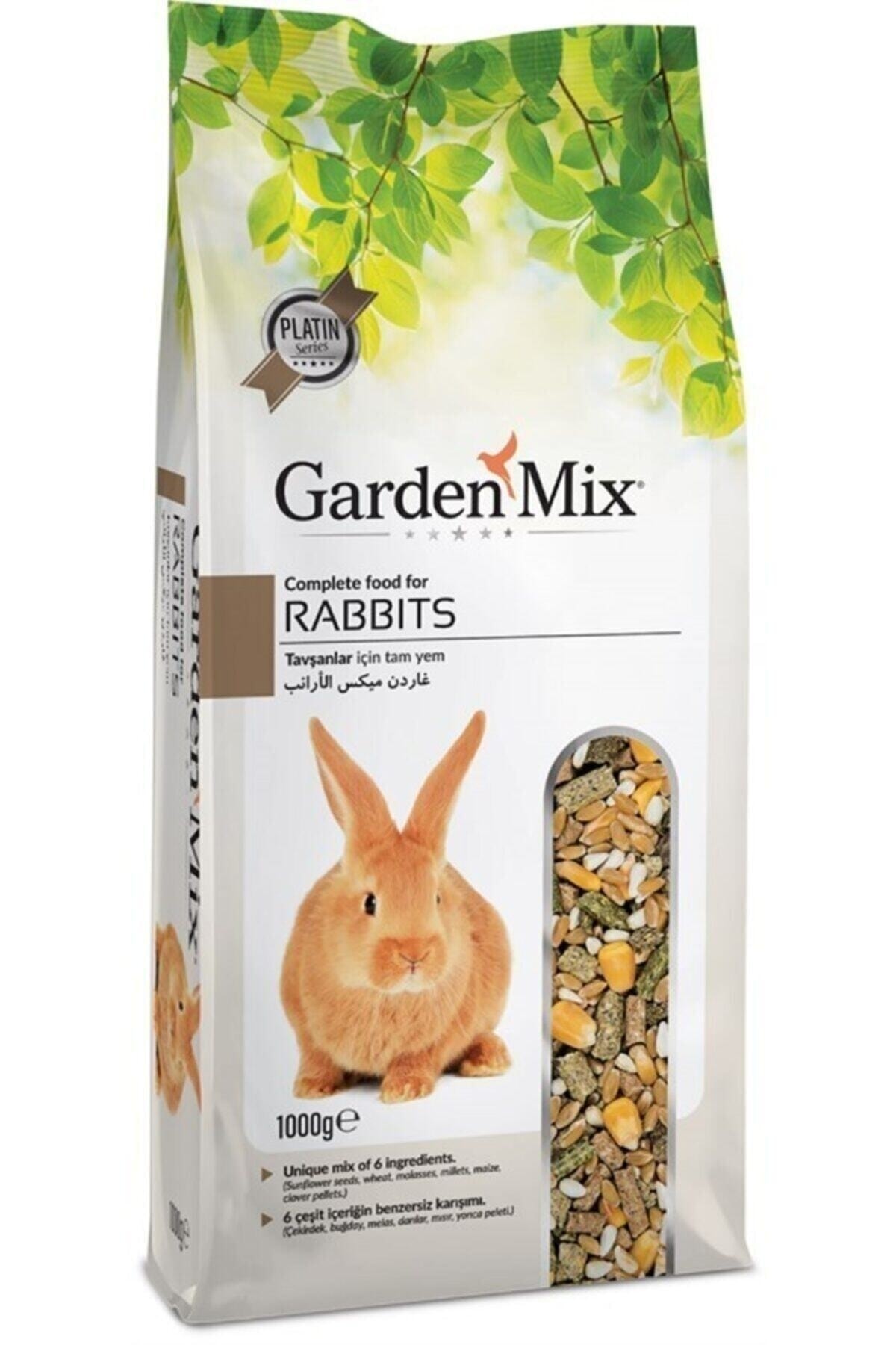 Gardenmix Platin Tavşan Yemi 1kg