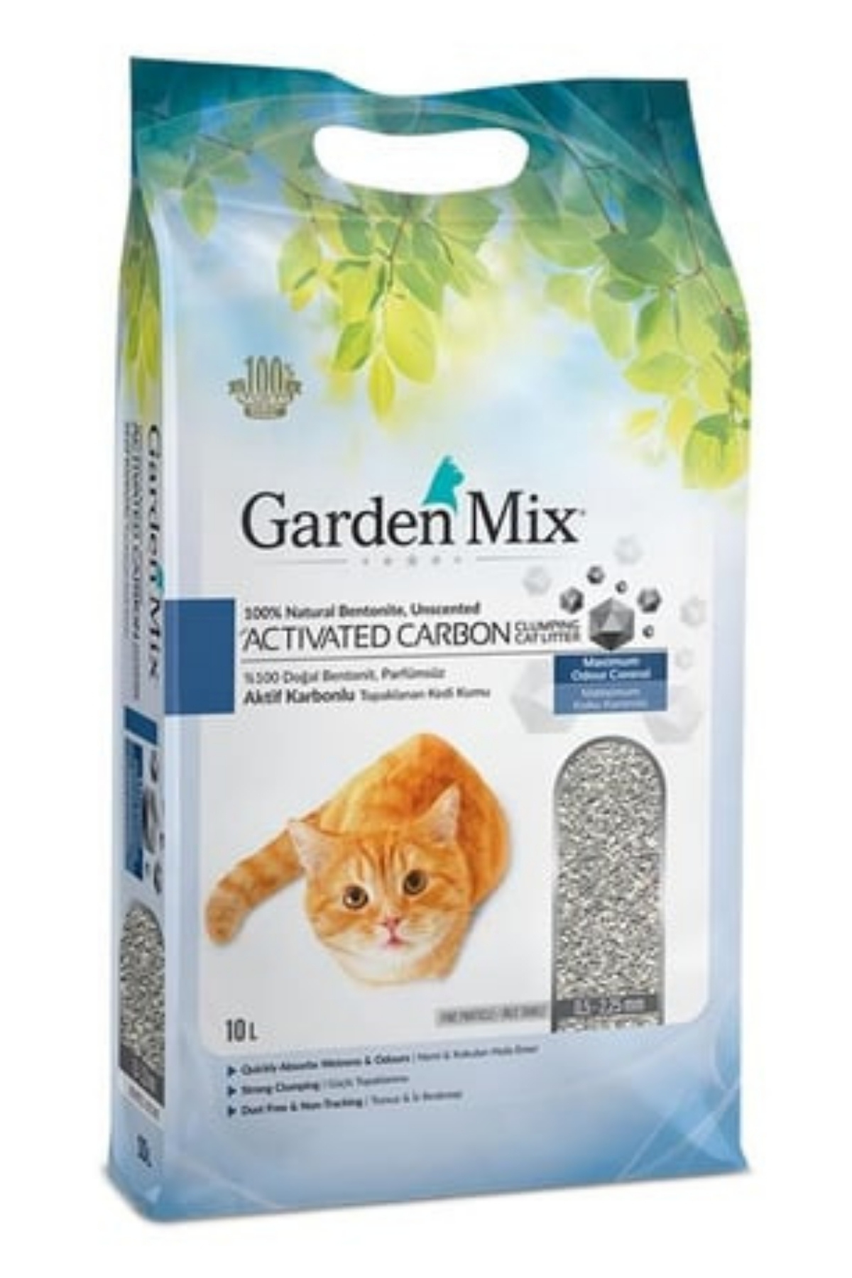 Gardenmix Bentonit Aktif Karbonlu 10 Lt