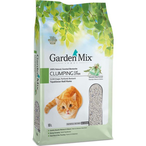 Gardenmıx Bentonit Marsilya Sabunu Kalın 10l
