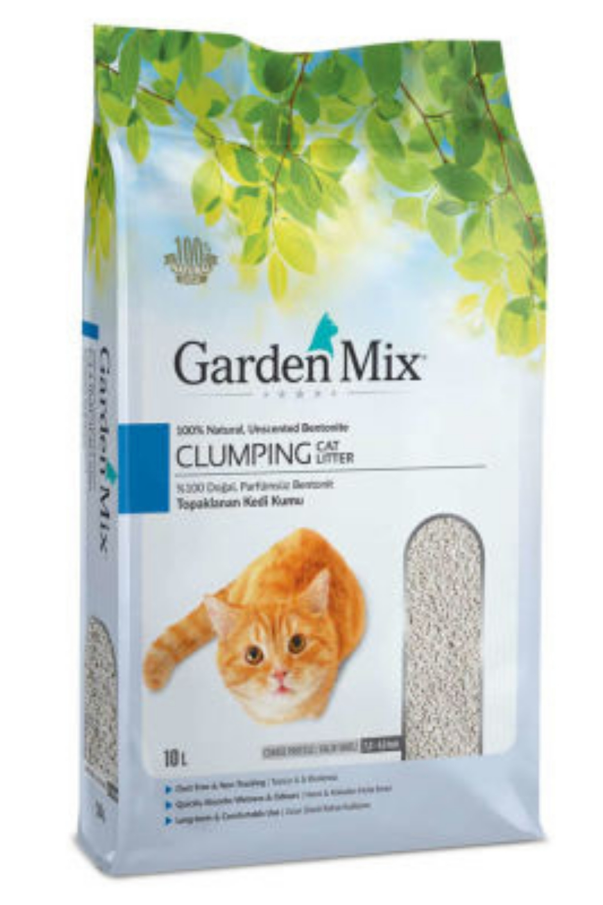 Gardenmix Bentonit Parfümsüz İnce 10l