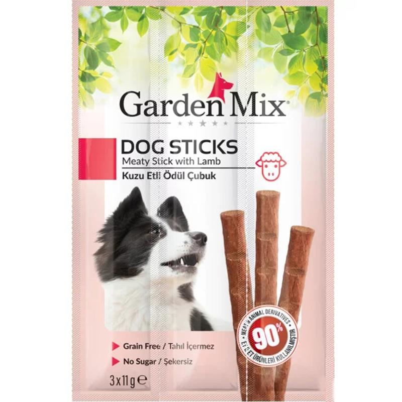 Gardenmix Kuzu Etli Köpek Stick Ödül 3*11g 20‘li
