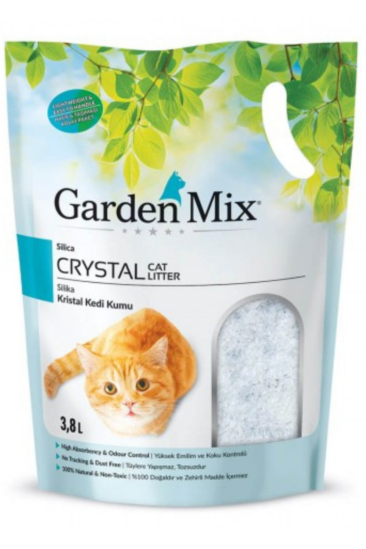 Gardenmıx Sılıca Kedi Kumu 1.4 Kg - 3.8 L