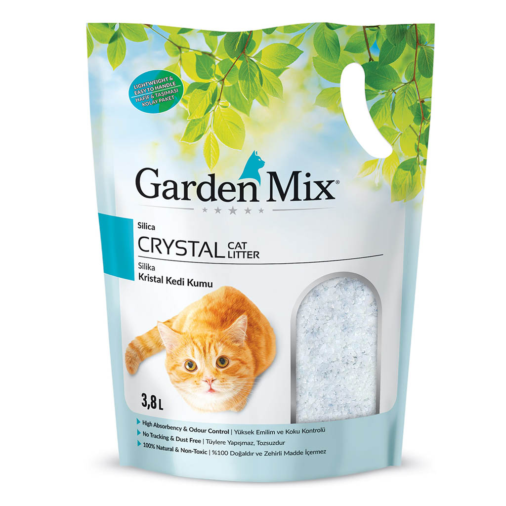 Gardenmıx Sılıca Kedi Kumu 1.4 Kg - 3.8 Lt