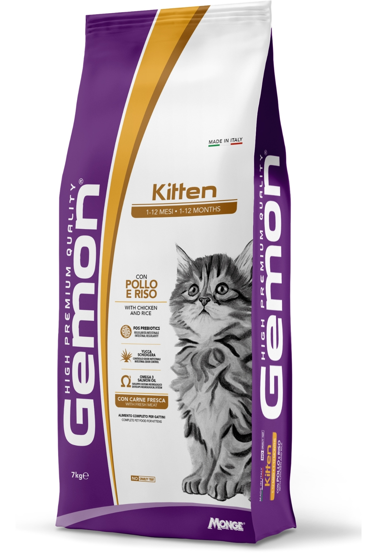 Gemon Kitten Tavuklu Pirinçli Yavru Kedi Maması 7 Kg Gemon Kitten Tavuklu Pirinçli Yavru Kedi Maması 7 Kg