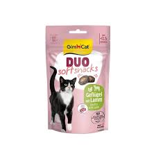 GimCat Duo Soft Snacks Poultry with Lamb Kedi Ödülü 50 Gr