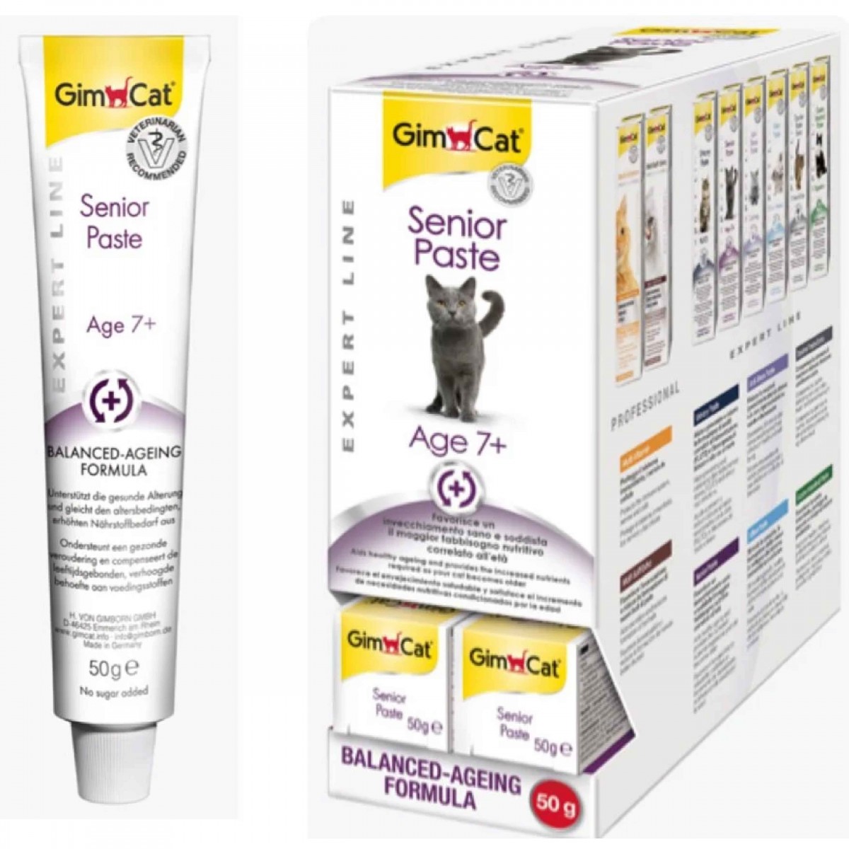 Gimcat Kedi Macunu Senior Paste 50gr Gimcat Kedi Macunu Senior Paste 50gr