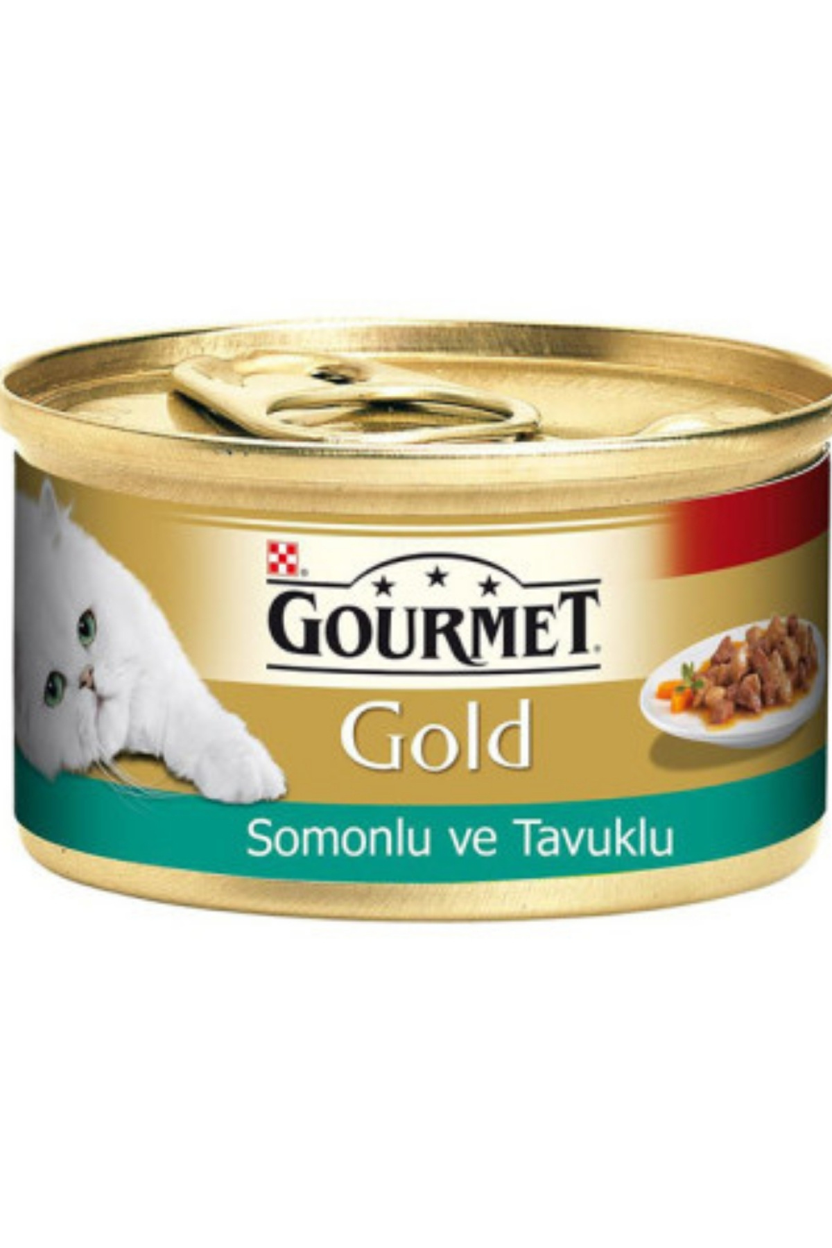 Gourmet Gold Somonlu Tavuklu Parça Et Sos-85 Gr Gourmet Gold Somonlu Tavuklu Parça Et Sos-85 Gr