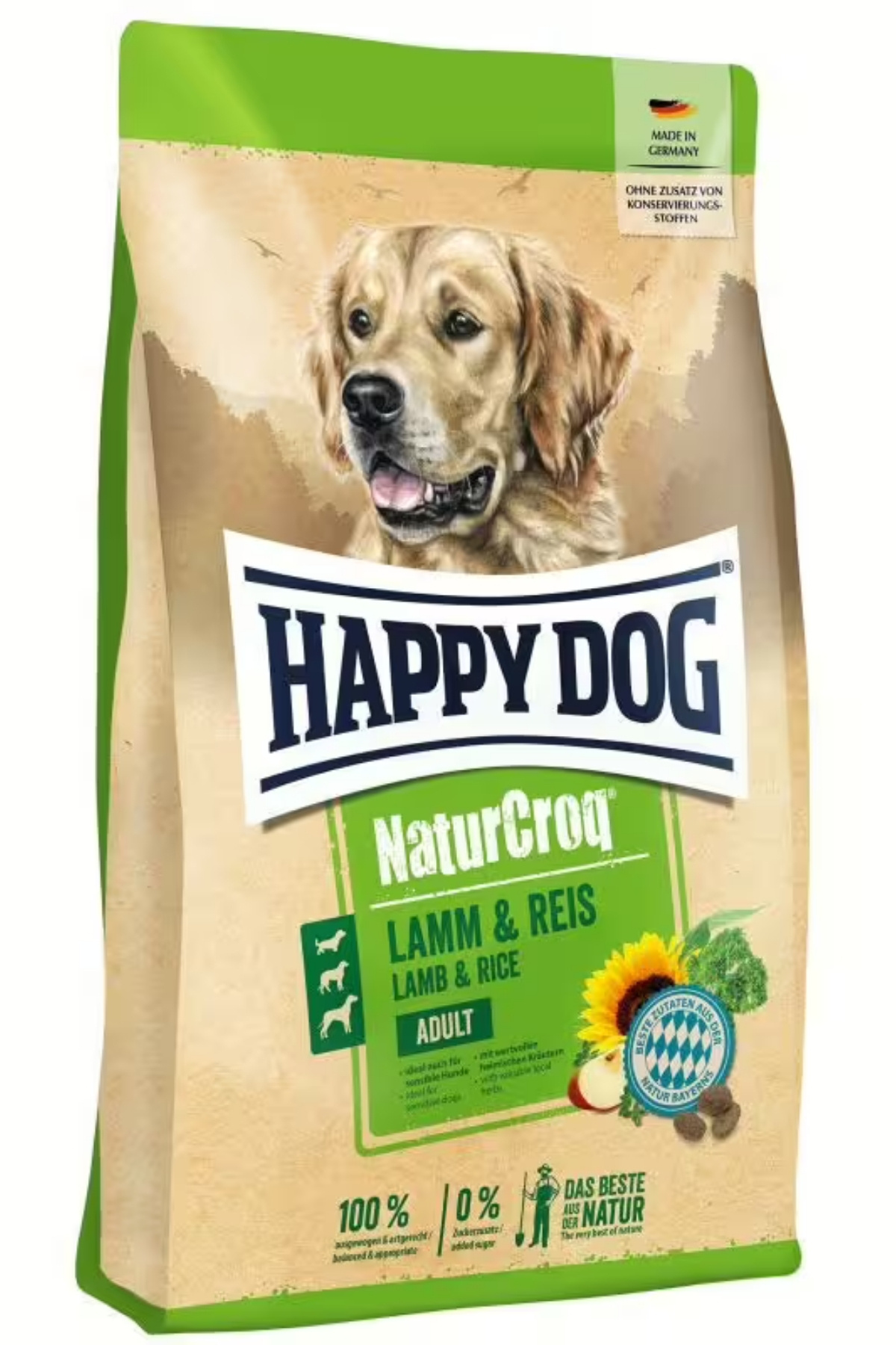 Happy Dog NaturCroq Kuzu Etli Köpek Maması 15 Kg