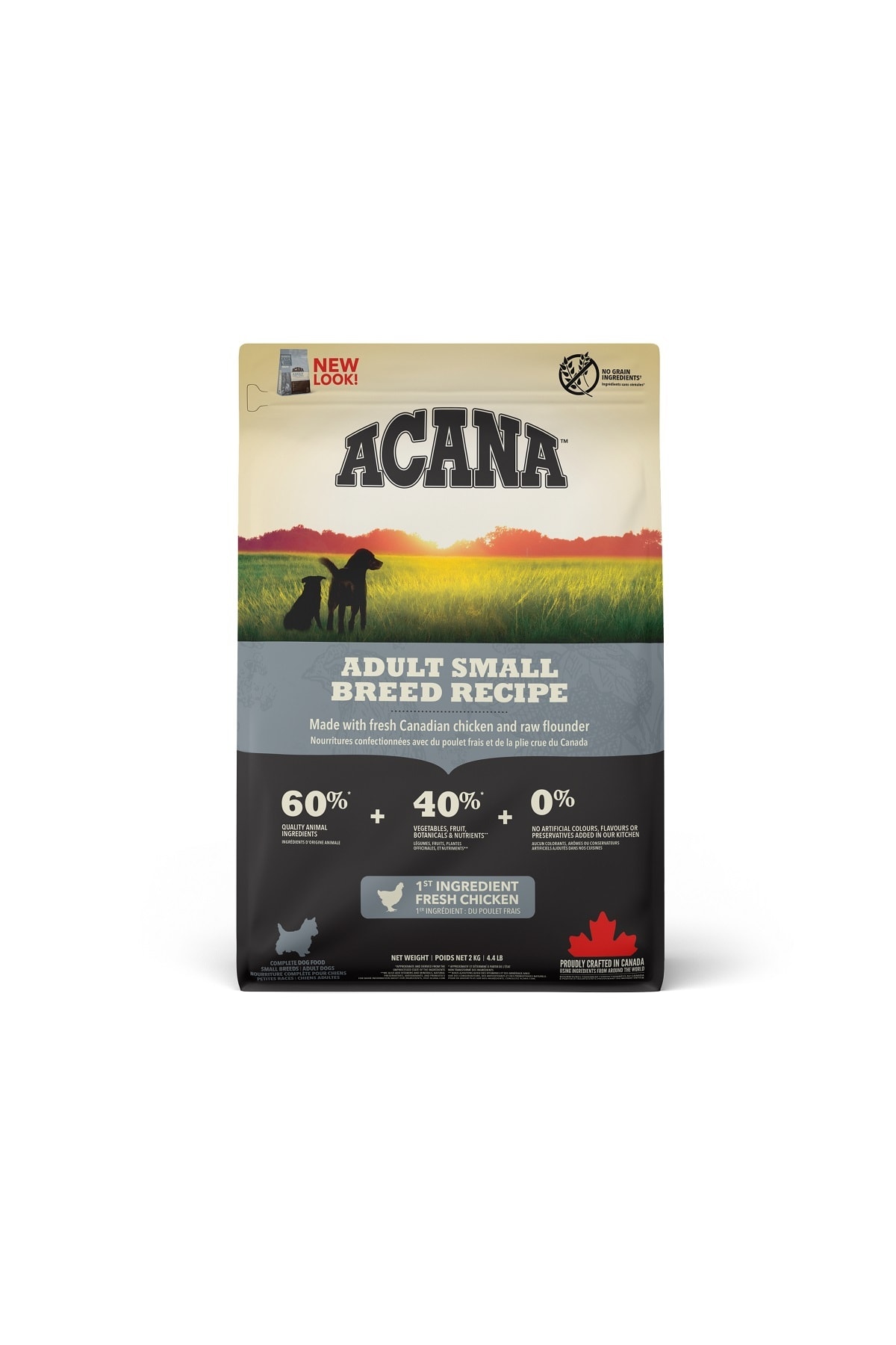 ACANA Heritage - Adult Small Breed 2 kg - Küçük ırk yetişkin köpek maması