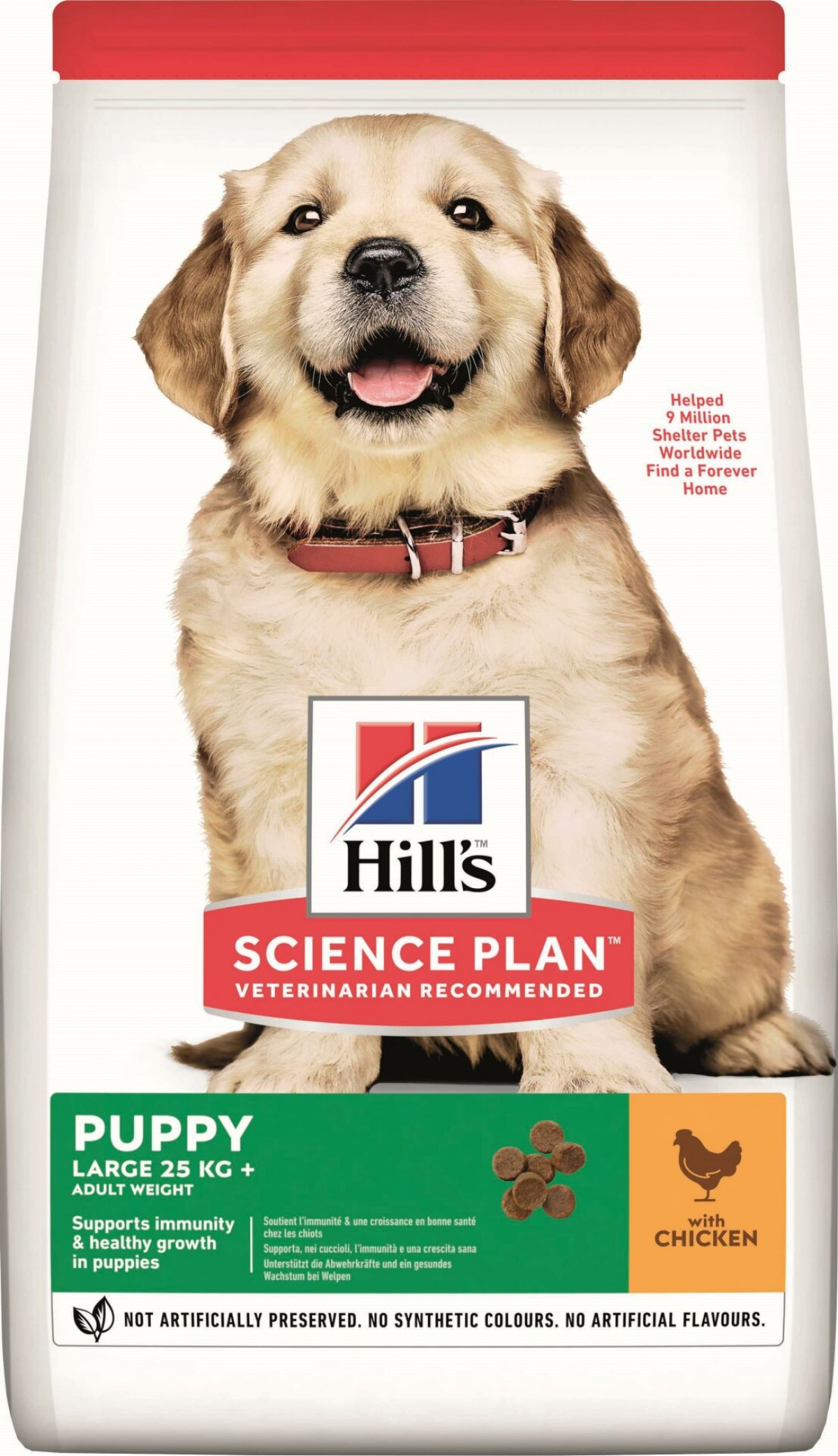 Hill's SP Tavuklu Büyük Irk Yavru Köpek Maması 2.5KG