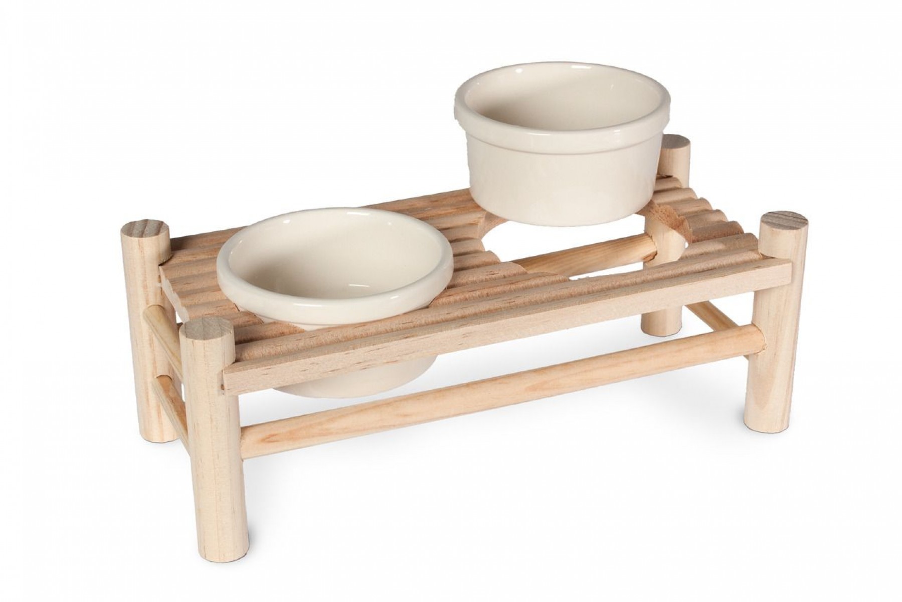 Karlıe Ahşap Kemirgen Yemek Masası 24x10x8cm