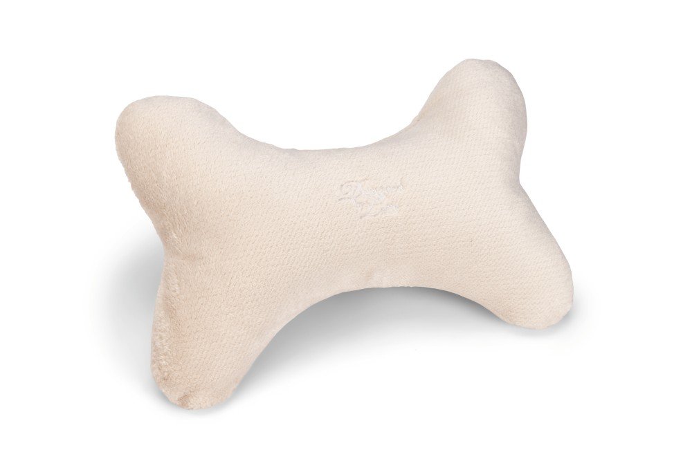 Karlıe Kemik Peluş Yastık Krem 35x23cm Karlıe Kemik Peluş Yastık Krem 35x23cm
