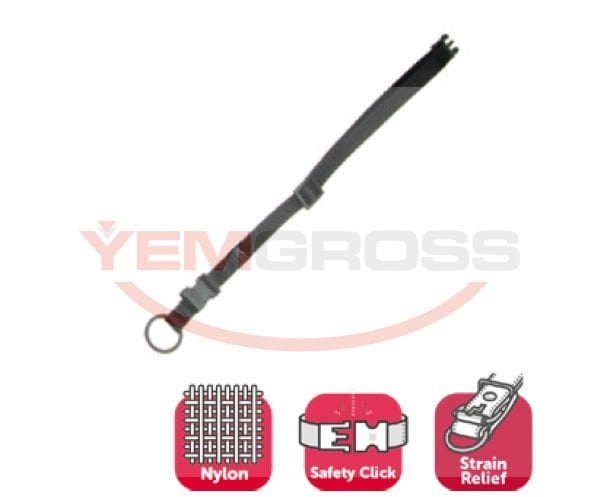 Karlıe Kilitli Boyun Tasması Xs 20-35 Cm Siyah