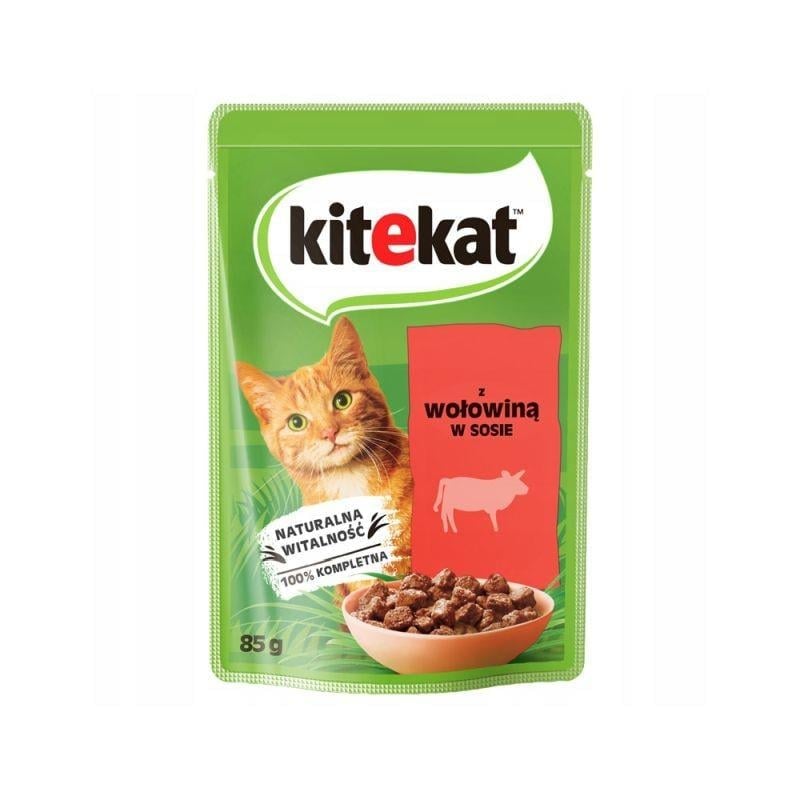 Kitekat Sığır Etli Kedi Pouch Mama 85 Gr Kitekat Sığır Etli Kedi Pouch Mama 85 Gr