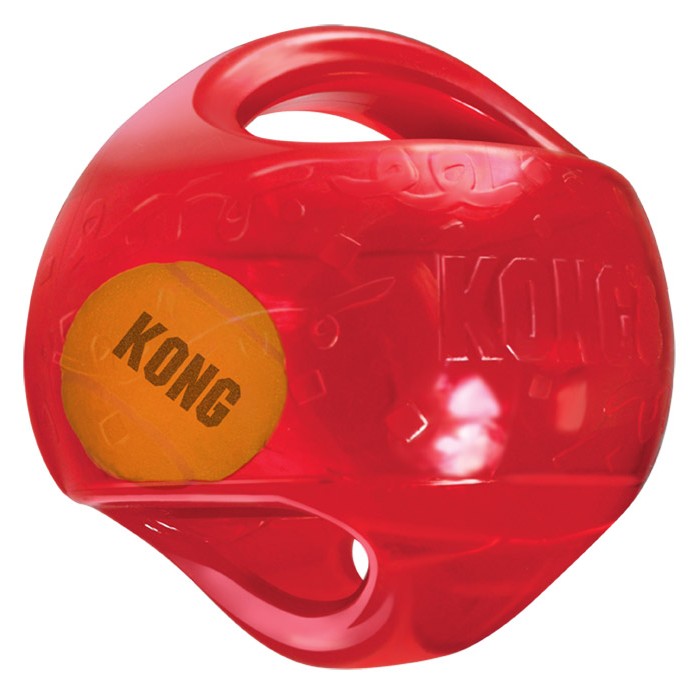 Kong Jumbler Dayanıklı Sesli Top Köpek Oyuncağı XL 17cm