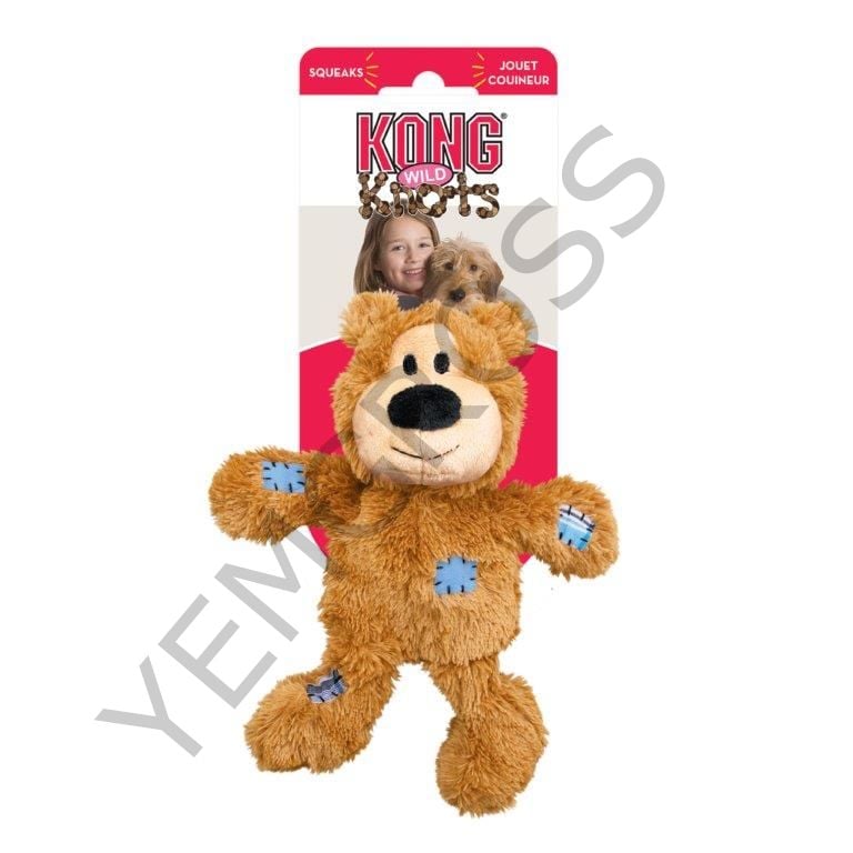 Kong Knots Ayı Köpek Oyuncağı M-L 26cm