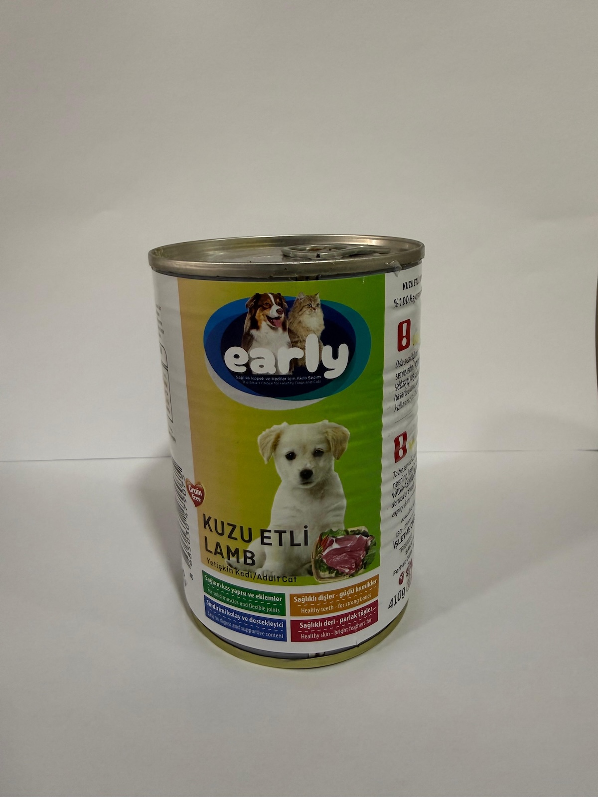 Kuzu Etli Yavru Köpek Konserve Mama Kuzu Etli Yavru Köpek Konserve Mama