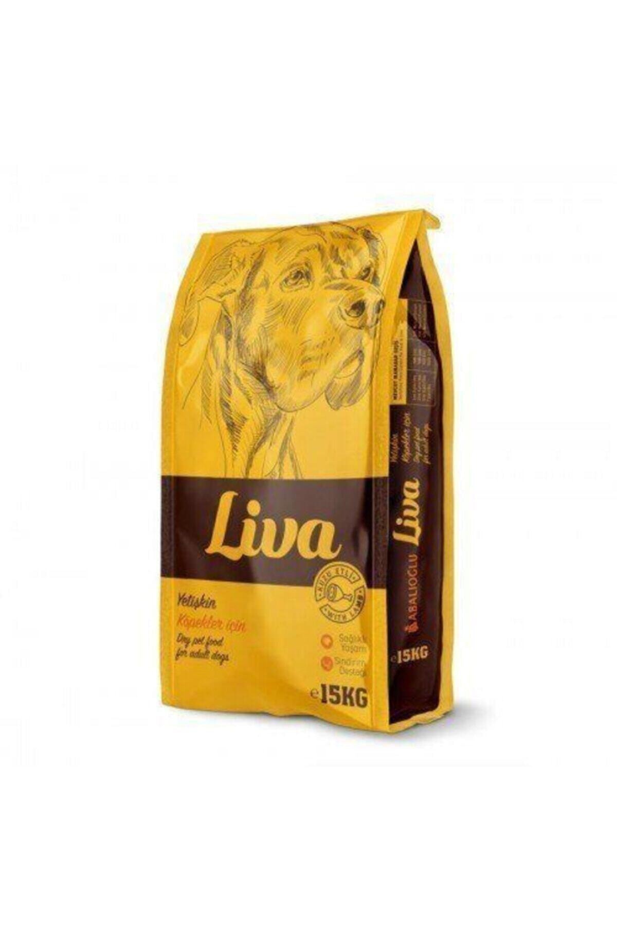 Liva Yetişkin Kuzu Etli  Köpek Maması - 15 Kg