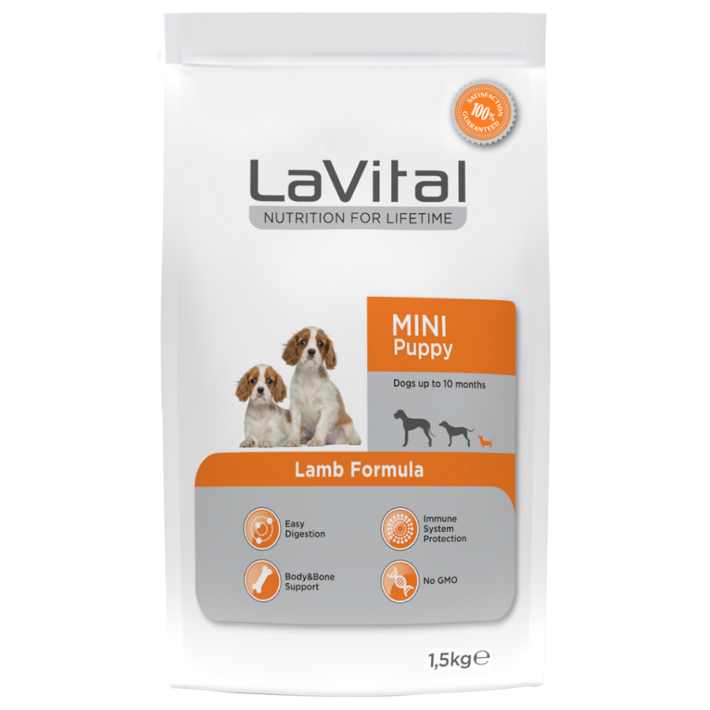 Lavital Mini Puppy Küçük Irk Kuzulu Yavru Köpek Maması 1,5kg Lavital Mini Puppy Küçük Irk Kuzulu Yavru Köpek Maması 1,5kg
