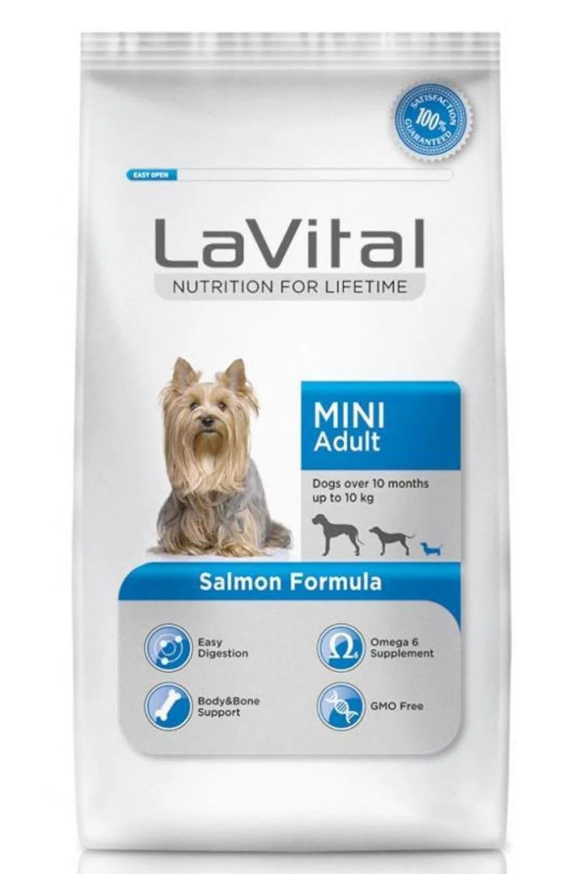 LaVital Somonlu Küçük Irk Yetişkin Köpek Maması 1,5 Kg