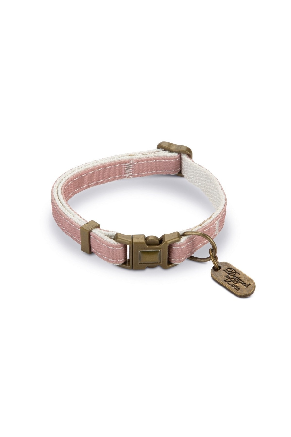 Beeztees DBL Kedi Boyun Tasması, Çift Katmanlı, Pudra Pembe, 20-30cm