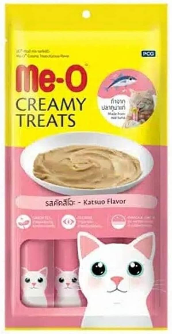 ME-O CREAMY ÇİZGİLİ ORKİNOS BALIKLI 4X15GR