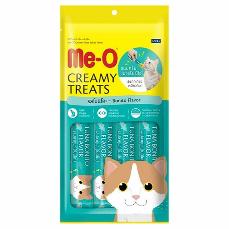 ME-O CREAMY KURUTULMUŞ TON BALIKLI 4X15GR ME-O CREAMY KURUTULMUŞ TON BALIKLI 4X15GR