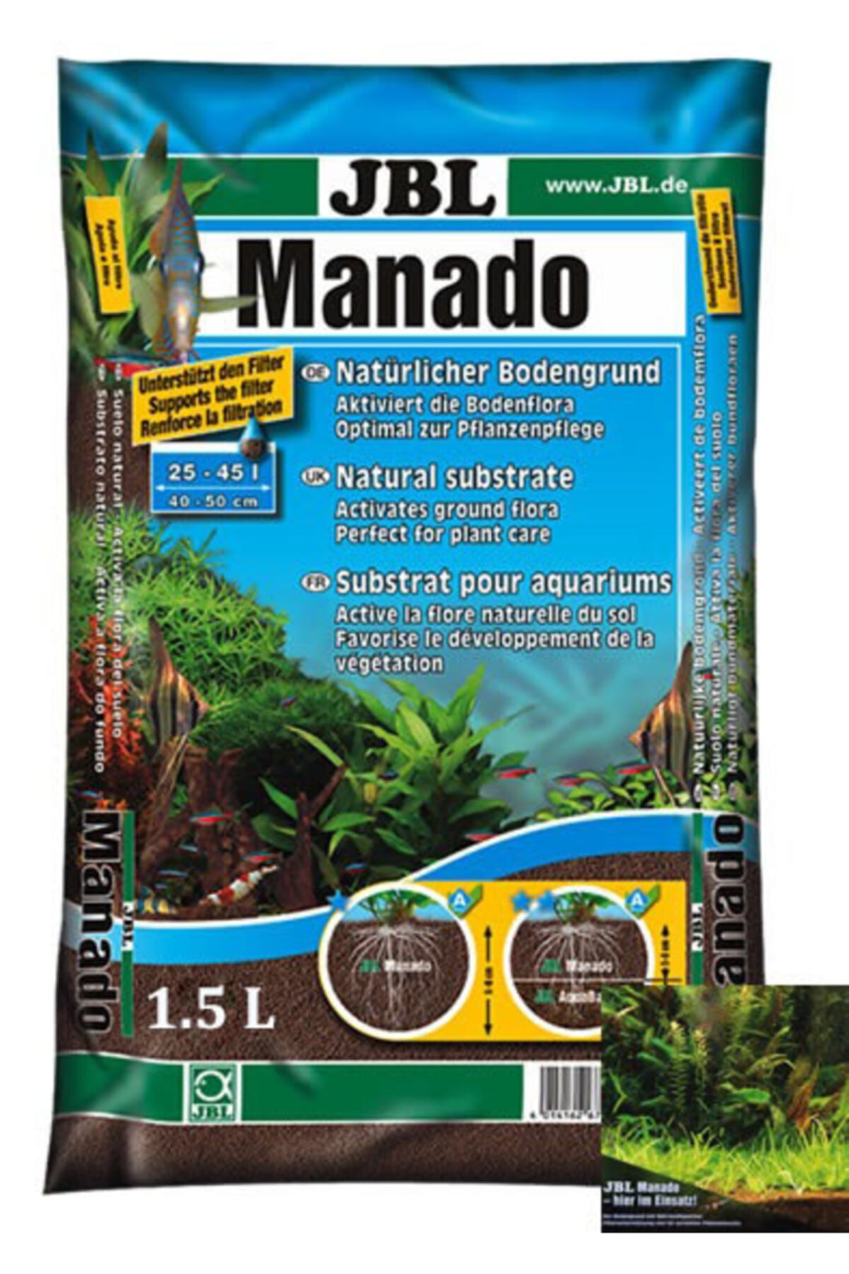 Jbl Manado 1,5l Bitki Kumu