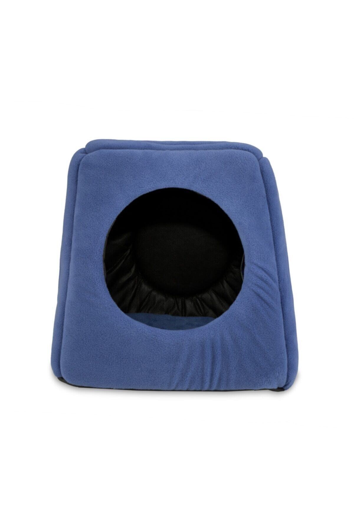 Mavi Üç Fonksiyonlu Kedi Yatağı Mavi Üç Fonksiyonlu Kedi Yatağı