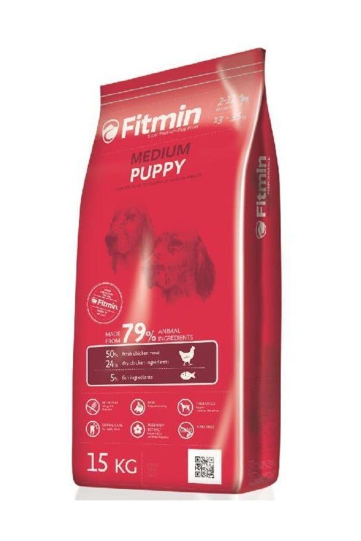 Fitmin Medium Puppy %50 Taze Tavuk Etli Orta Irk Yavru Köpek Maması 15 Kg