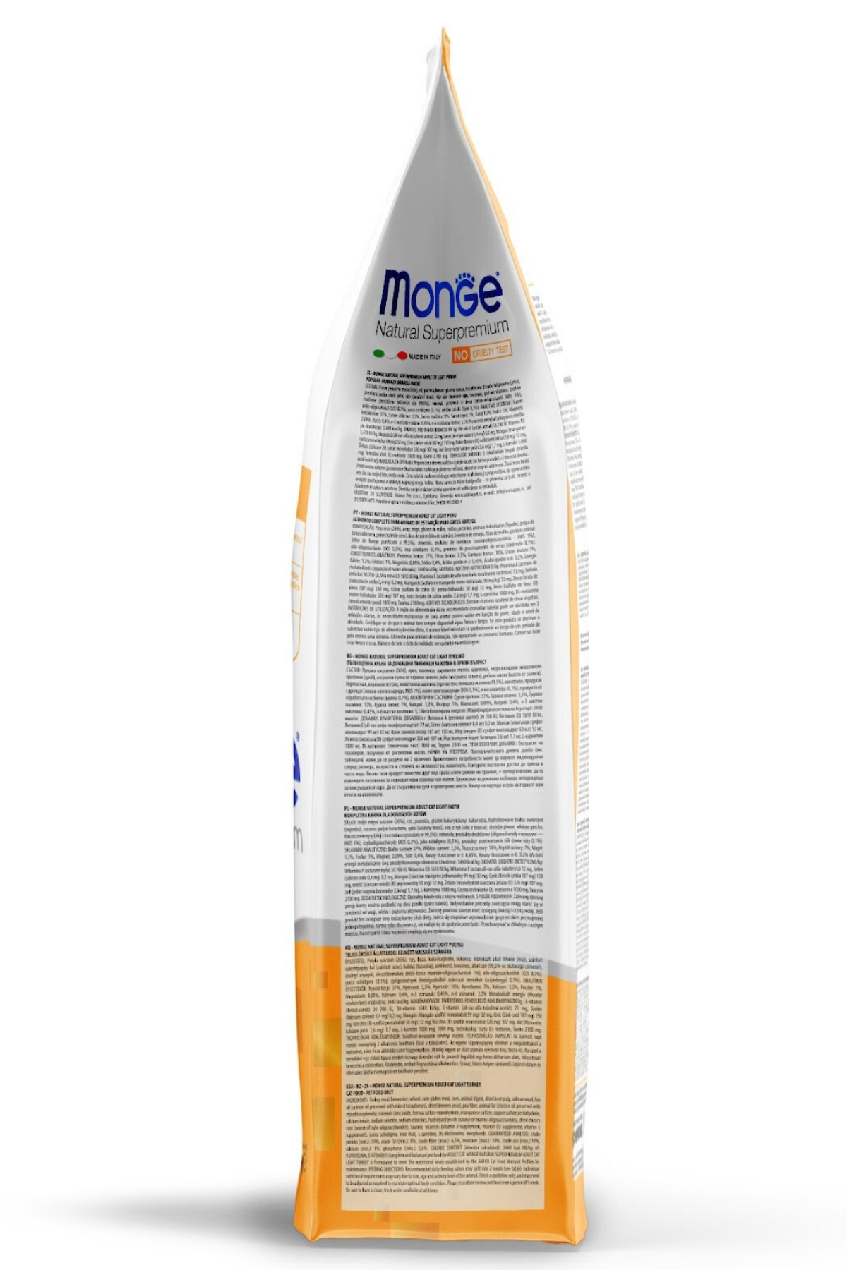 Monge Adult Light Hindili Yetişkin Diyet Kedi Maması 1,5 Kg Monge Adult Light Hindili Yetişkin Diyet Kedi Maması 1,5 Kg