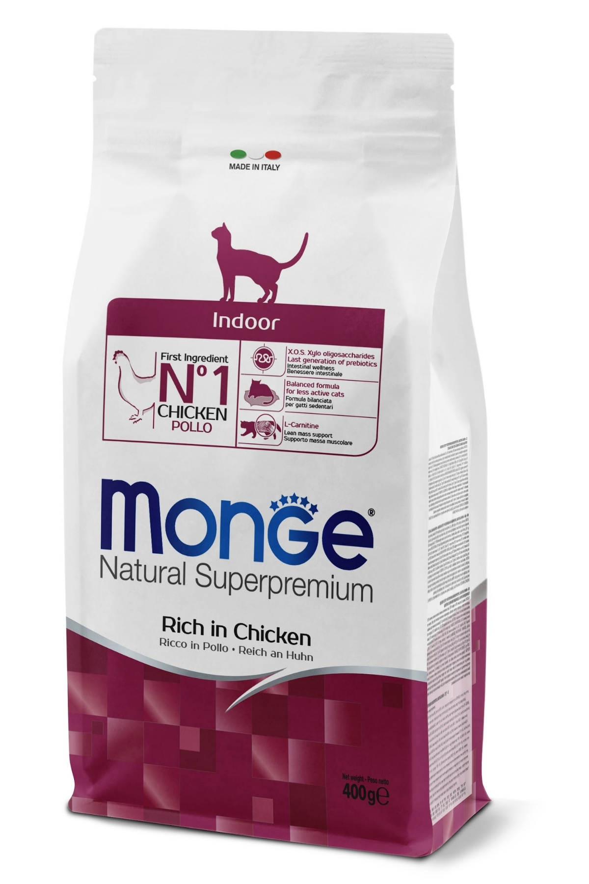 Monge Indoor Tavuklu Ev Kedileri İçin Yetişkin Kedi Maması 400 Gr Monge Indoor Tavuklu Ev Kedileri İçin Yetişkin Kedi Maması 400 Gr