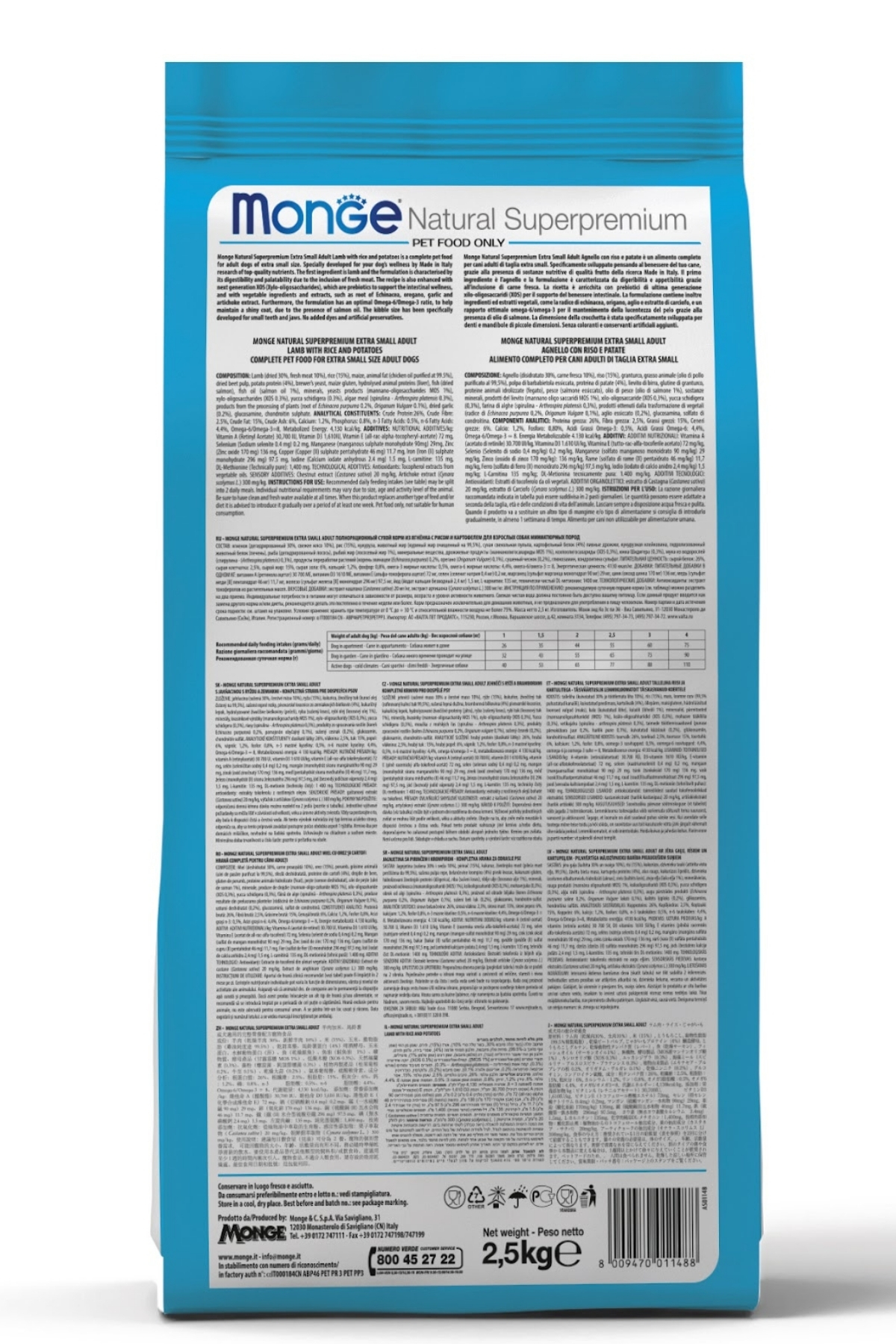 Monge Light Somonlu Pirinçli Yetişkin Diyet Köpek Maması 2,5 Kg Monge Light Somonlu Pirinçli Yetişkin Diyet Köpek Maması 2,5 Kg