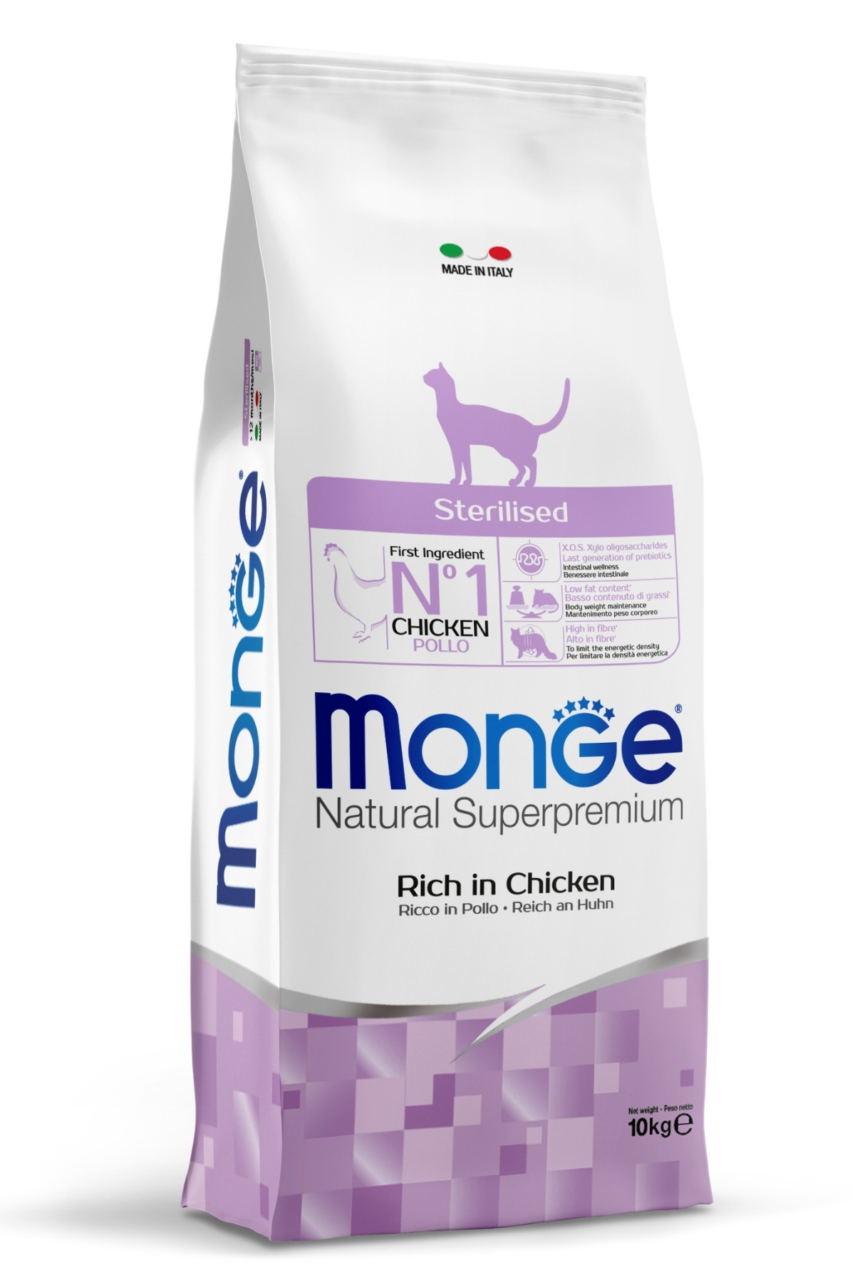 Monge Sterilised Tavuklu Kısırlaştırılmış Kedi Maması 10 Kg Monge Sterilised Tavuklu Kısırlaştırılmış Kedi Maması 10 Kg