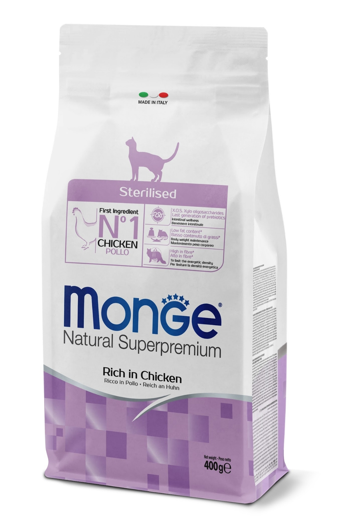 Monge Sterilised Tavuklu Kısırlaştırılmış Kedi Maması 400 Gr Monge Sterilised Tavuklu Kısırlaştırılmış Kedi Maması 400 Gr