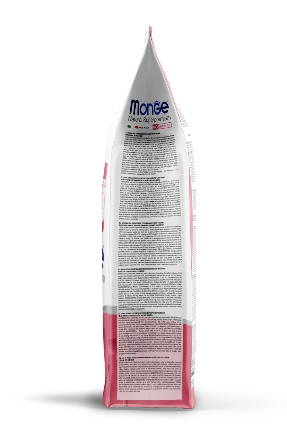 Monge Sterilised Tek Proteinli Sığır Etli Kısırlaştırılmış Kedi Maması 1,5 Kg Monge Sterilised Tek Proteinli Sığır Etli Kısırlaştırılmış Kedi Maması 1,5 Kg