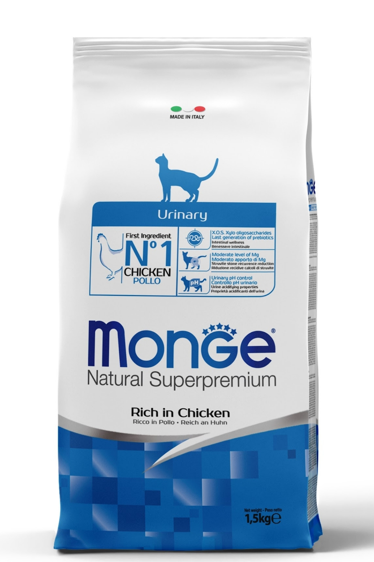 Monge Urinary Tavuklu Yetişkin Kedi Maması 1,5 Kg Monge Urinary Tavuklu Yetişkin Kedi Maması 1,5 Kg