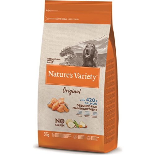 N.v. Dog No Graın Medıum/maxı Adult Salmon 2kg