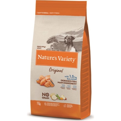N.v. Dog No Graın Mını Adult Salmon 7 Kg