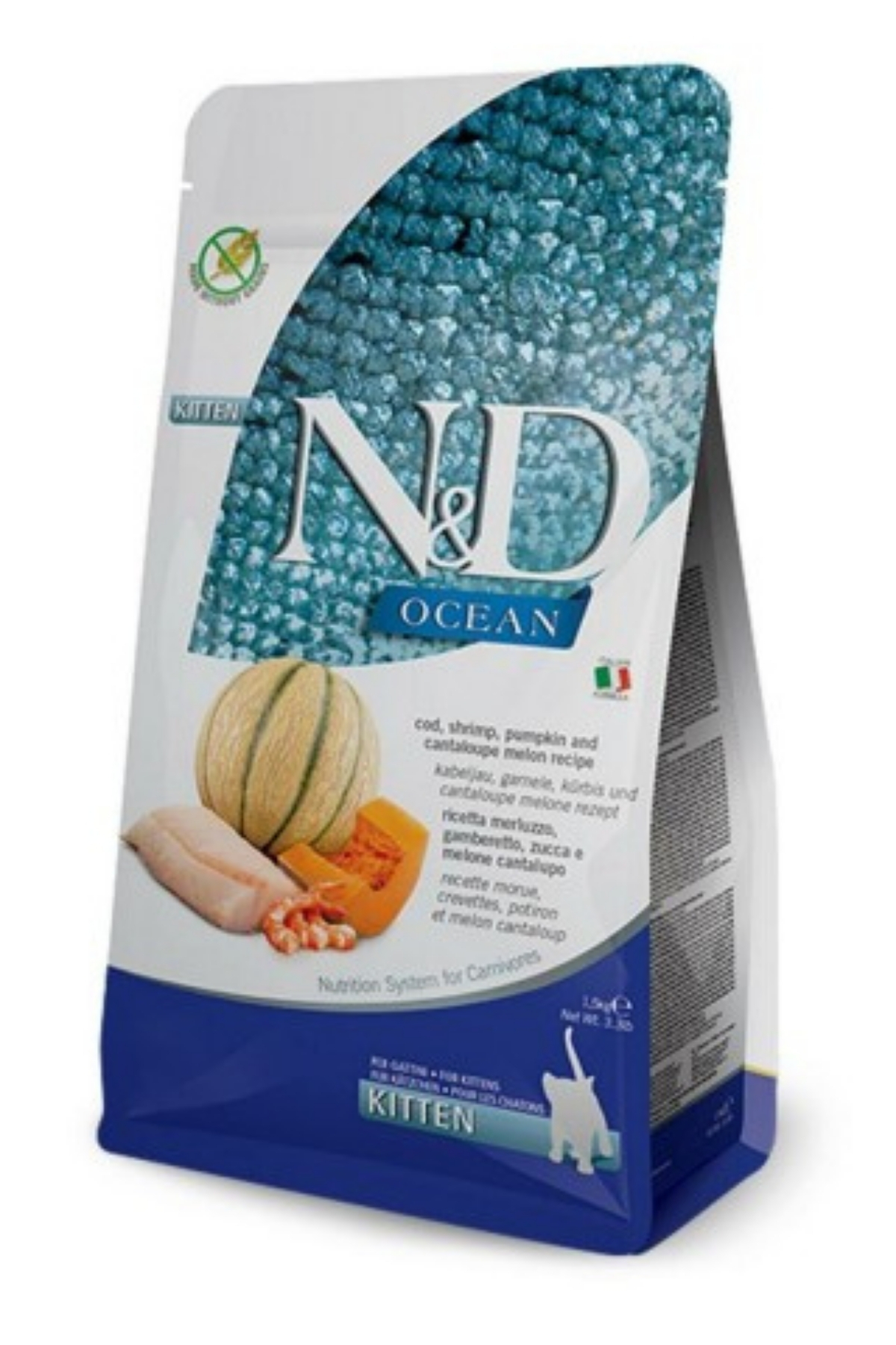 Nd Ocean Morina Kitten Tahılsız Kedi Maması 1.5 Kg Nd Ocean Morina Kitten Tahılsız Kedi Maması 1.5 Kg
