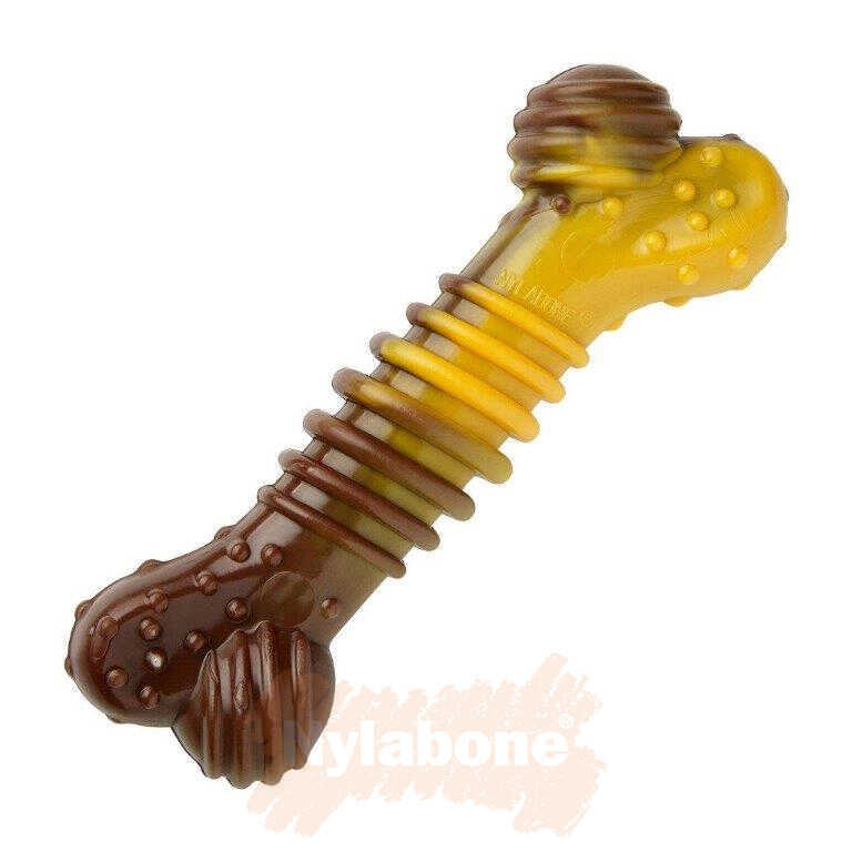 Nylabone Biftek ve Peynir Aromalı Köpek Çiğneme Çubuğu  M