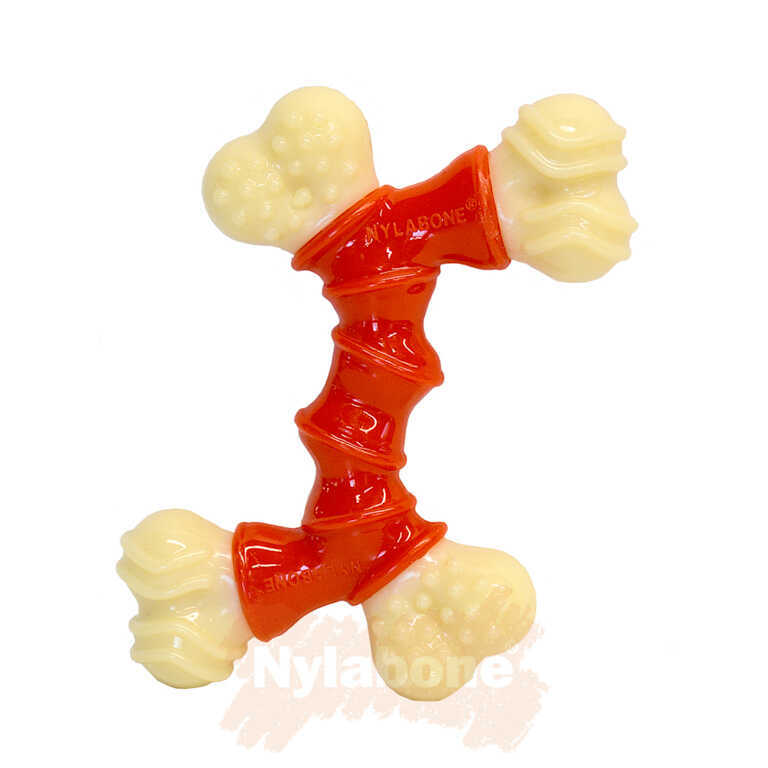 Nylabone Domuz Pastırması Aromalı Köpek Çiğneme Kemiği  XL