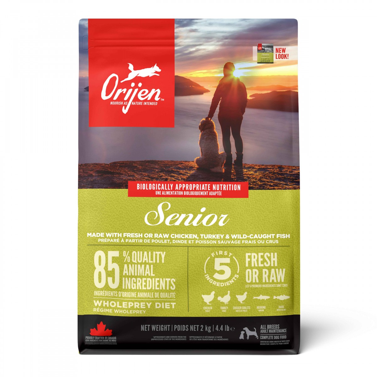 ORIJEN Senior 2kg - Yaşlı Köpek Maması